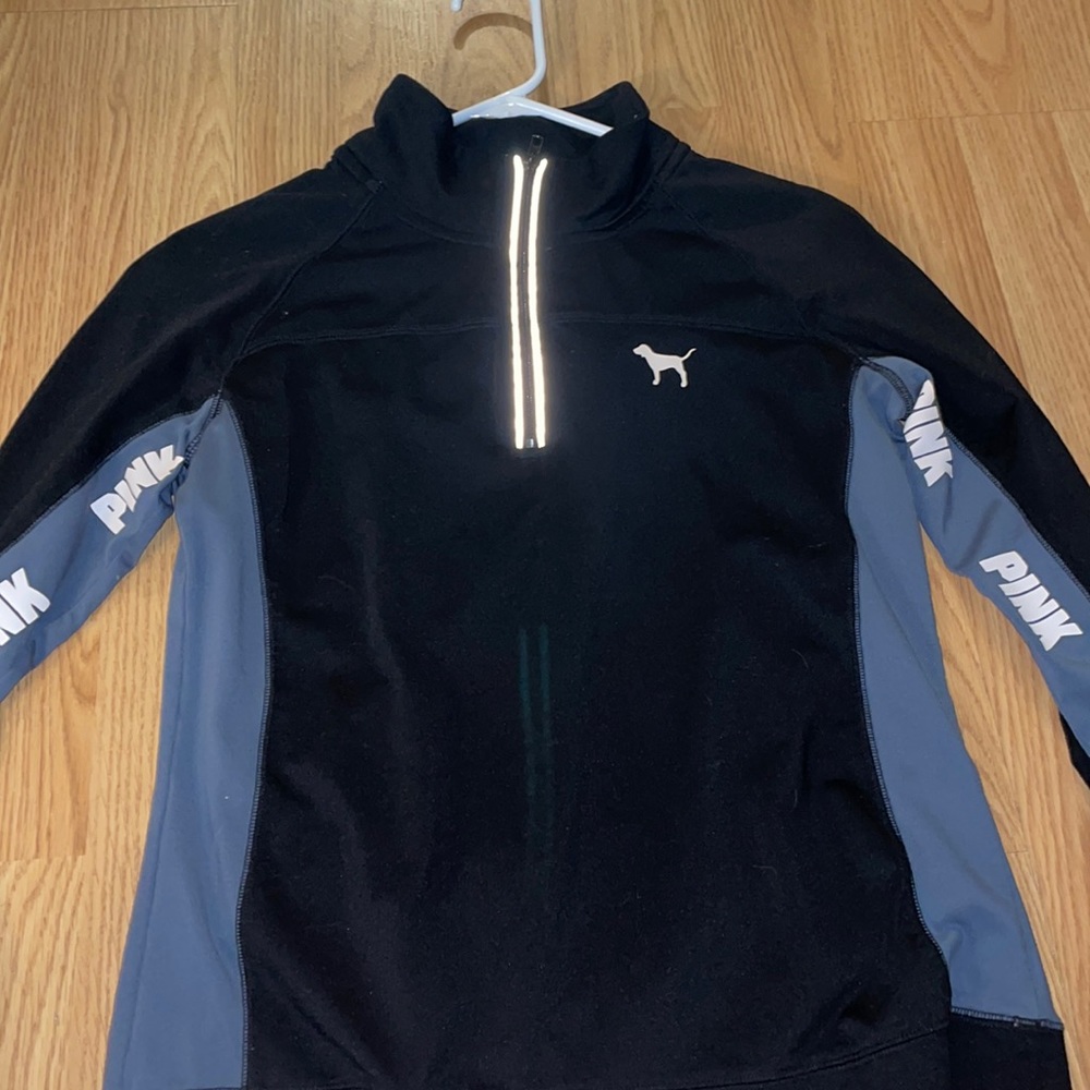 Pink zip up size M